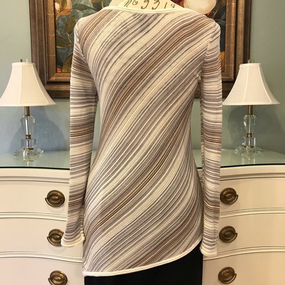 White House Black Market Metallic Sweater - Picture 6 of 8